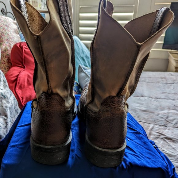 Ariat Men's Rugged Square Toe Western Style Boots-Work Boots US Mens Size 12 D - Picture 5 of 9